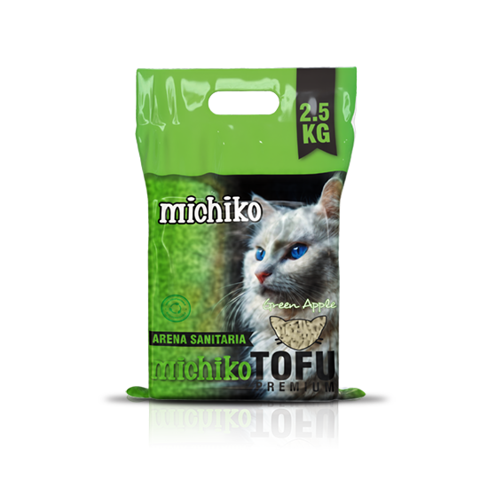 Arena Sanitaria Michiko Tofu Premium Green Apple