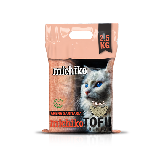Arena Sanitaria Michiko Tofu Premium Peach