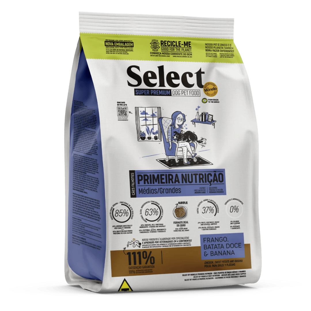 Monello Select Primera Nutrición Cachorros Medianos y Grandes
