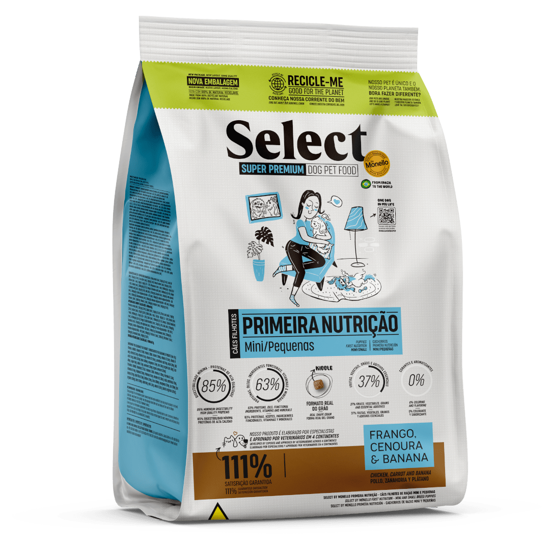 Monello Select Primera Nutrición Cachorros Mini y Pequeños
