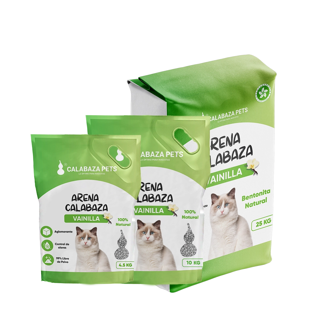 PR13 Calabaza Pets Arena para Gatos aroma Vainilla