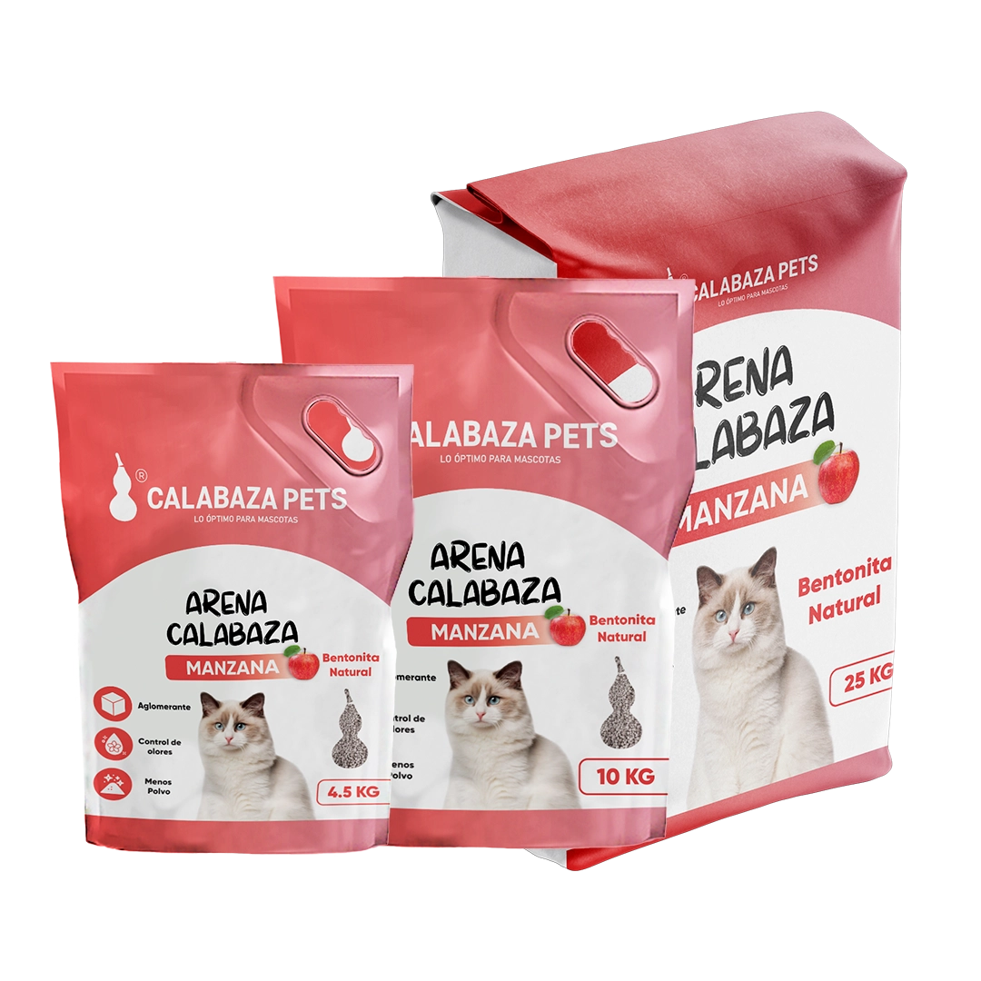 PR13 Calabaza Pets Arena para Gatos Manzana
