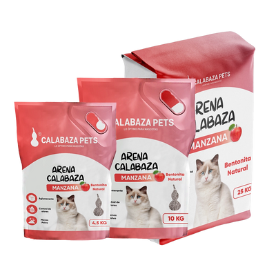 PR13 Calabaza Pets Arena para Gatos Manzana