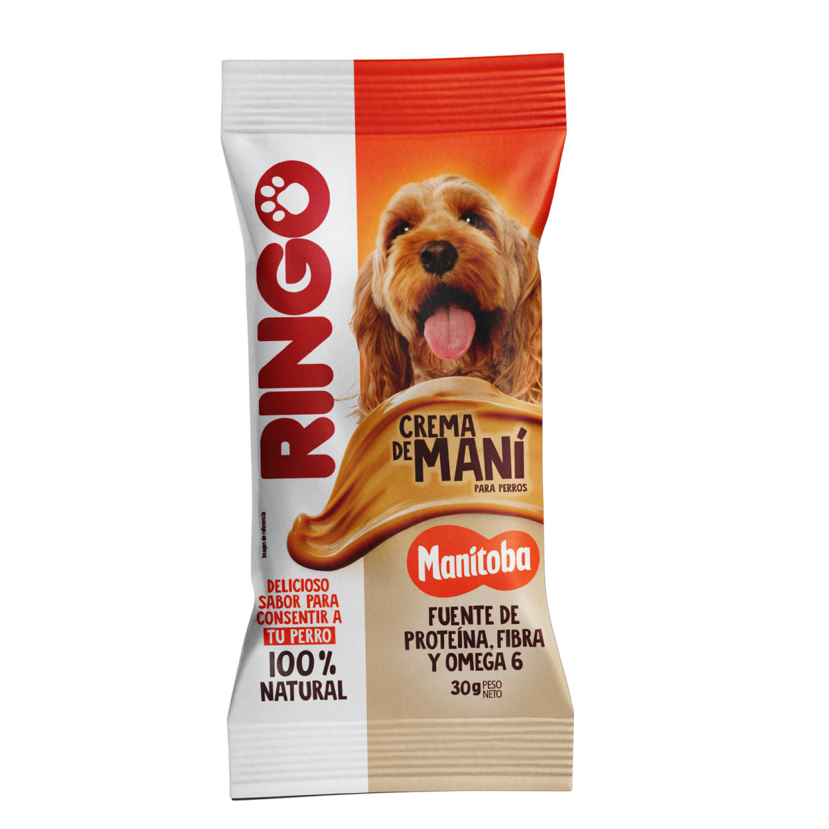 Ringo crema de maní para perros x 30g