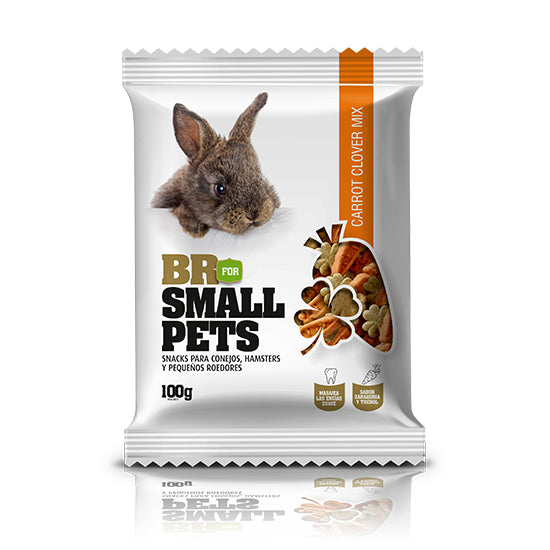 Snack BR for Small Pets Carrot Clover Mix
