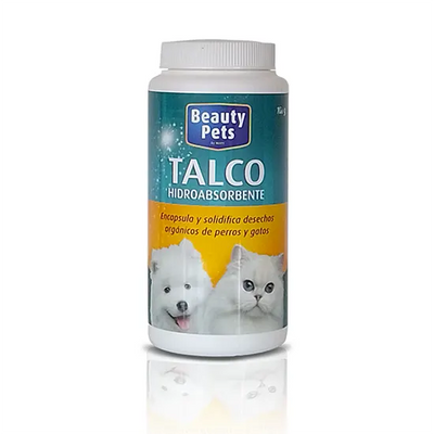 Talco hidroabsorbente Beauty Pets