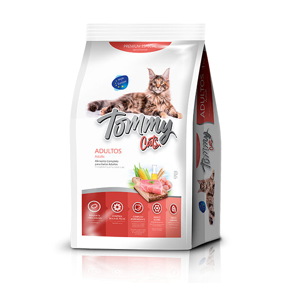 Alimento seco Tommy Cats Adultos