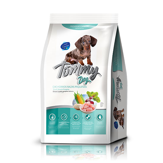 Alimento seco Tommy Dog Cachorro Razas Pequeñas
