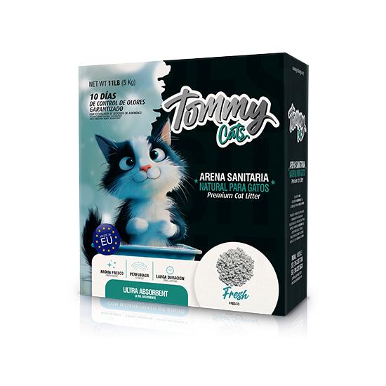 Arena Sanitaria Tommy Premium Cats Litter Fresh