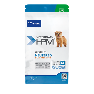 Virbac HPM Adult Dog Neutered Small & Toy