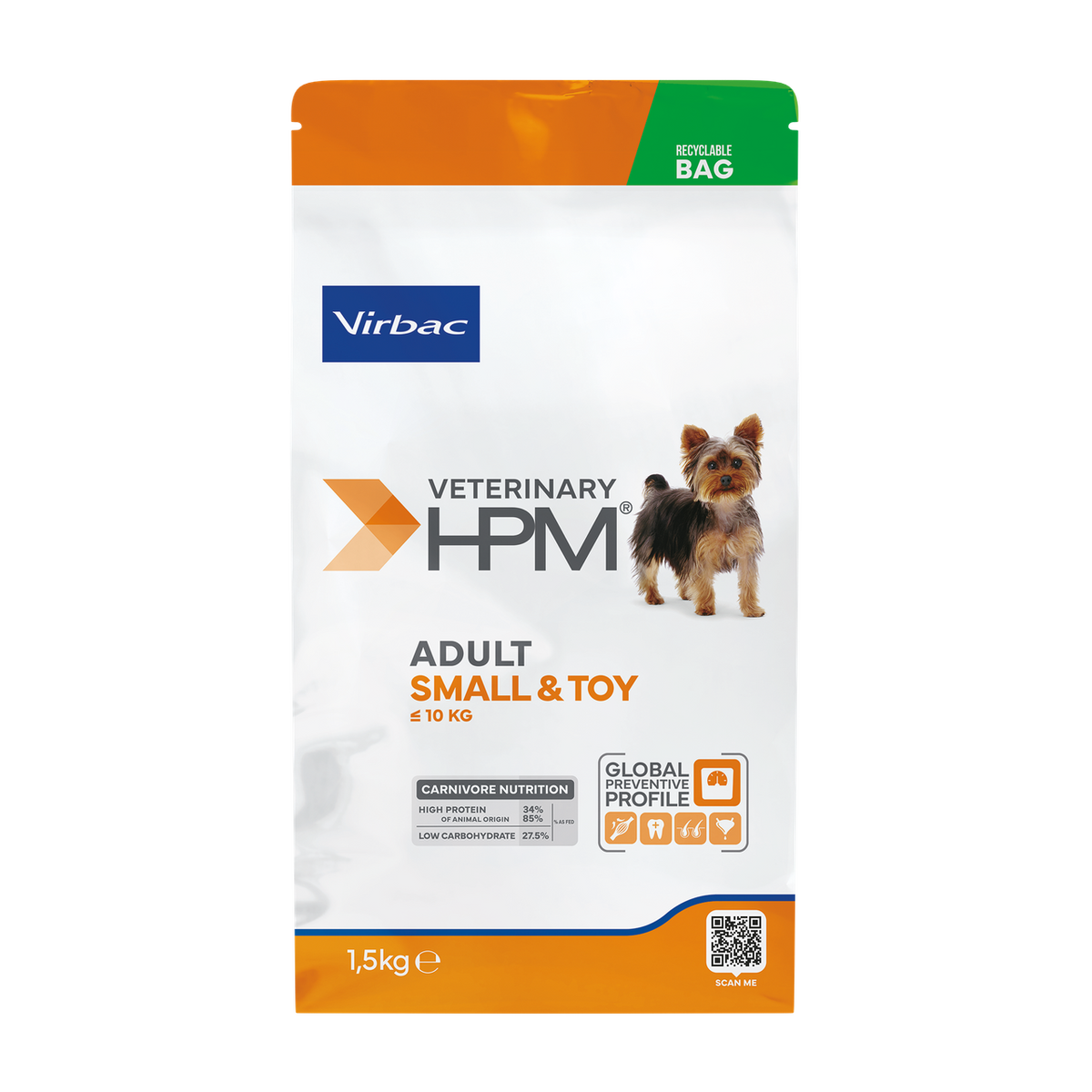 Virbac HPM Adult Dog Small & Toy