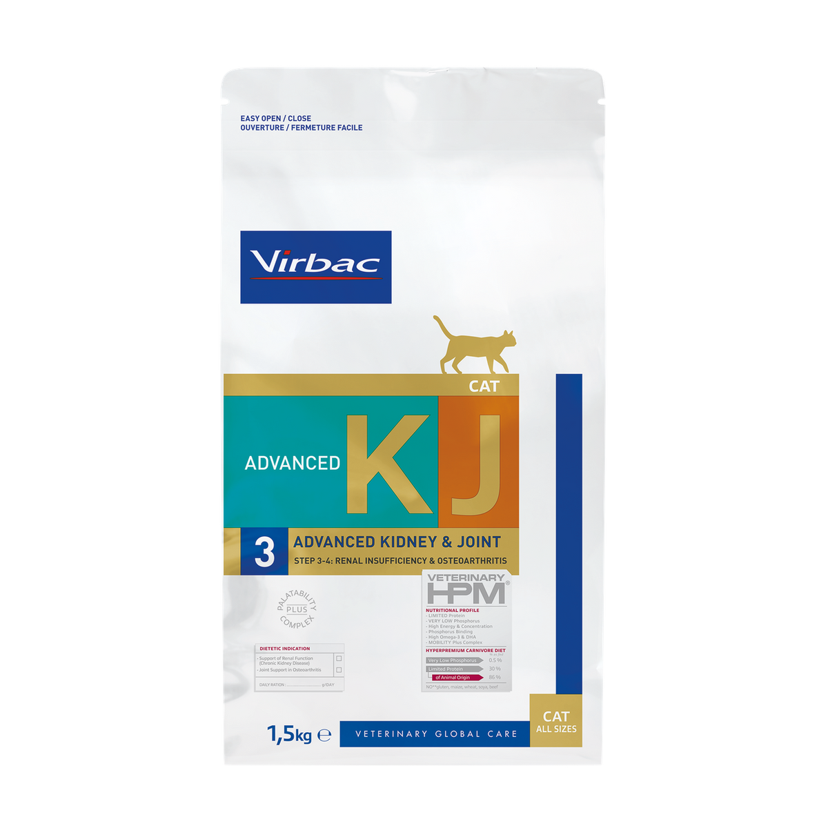 Virbac HPM Cat Advanced Kidney & Joint K3