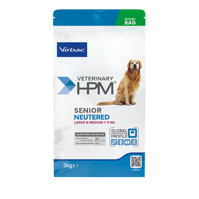 Virbac HPM Senior Dog Neutered Large & Medium