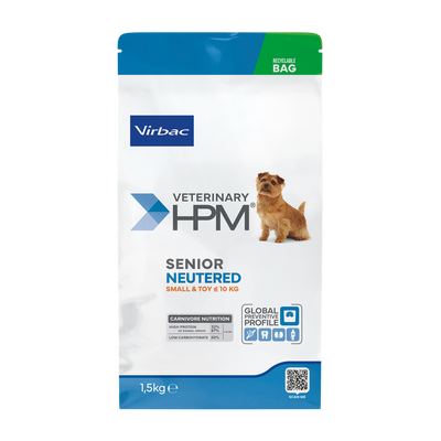 Virbac HPM Senior Dog Neutered Small & Toy