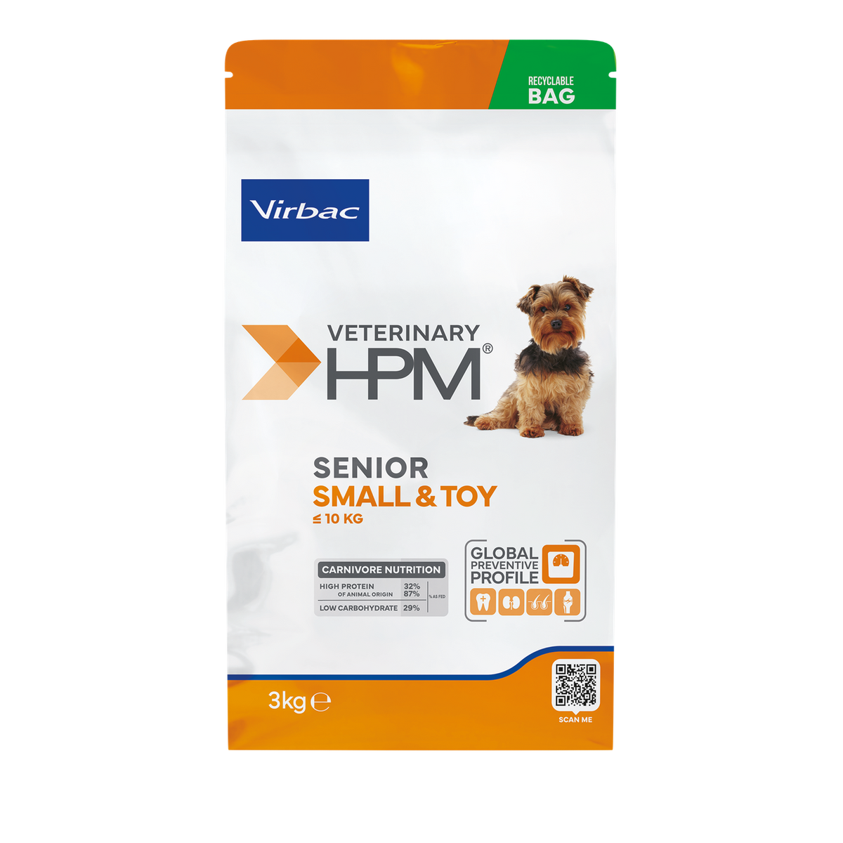 Virbac HPM Senior Dog Small & Toy