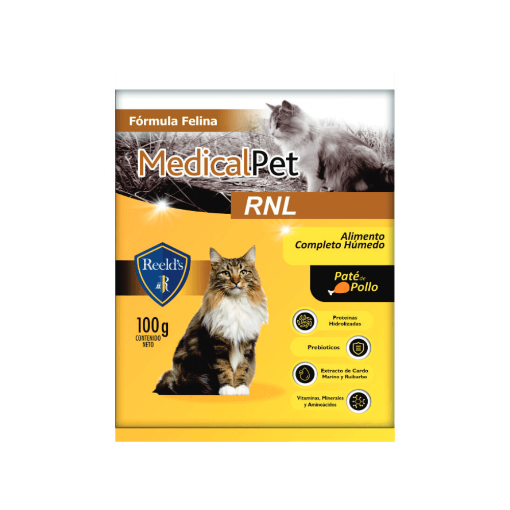 Alimento Húmedo Gato Reeld's Medical Pet RNL 100 g