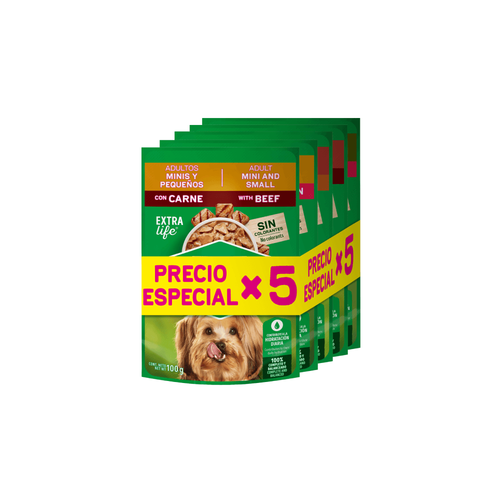 Alimento Húmedo Para Perro Dog Chow Pack Surtido X5 100 g