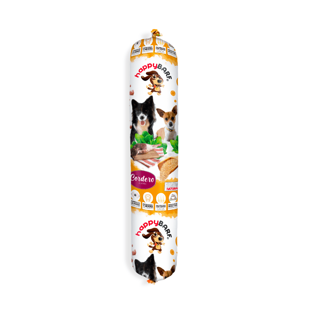 Alimento Húmedo Para Perro happyBARF Cordero 750 g