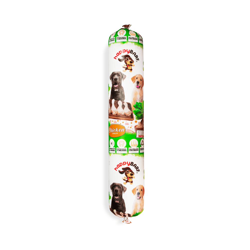 Alimento Húmedo Para Perro happyBARF Pollo 750 g