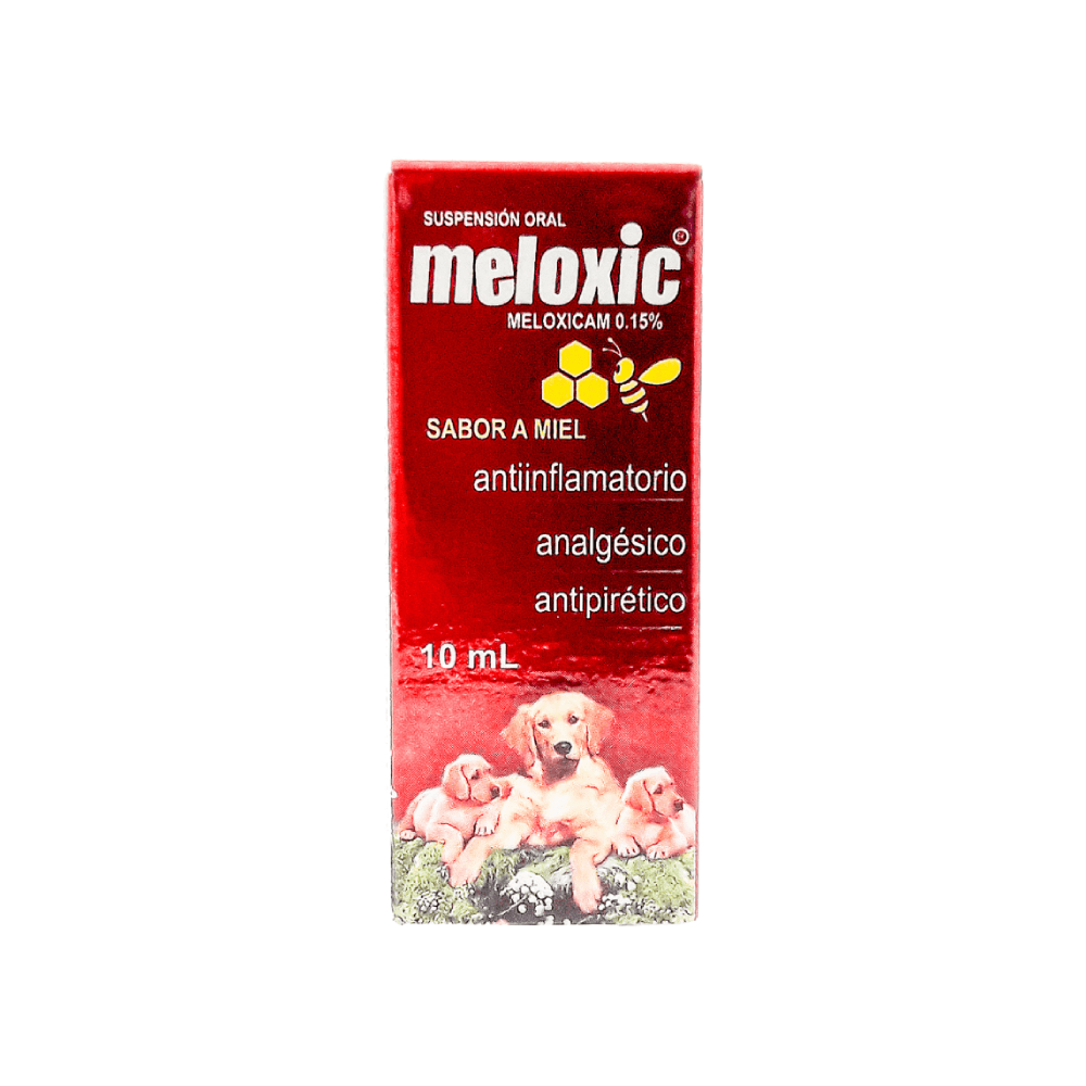 Antiinflamatorio Para Mascotas Meloxic 0.15 % 10 ml