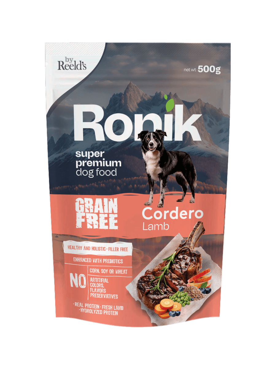 Alimento Húmedo Para Perro Reelds Ronik Grain Free Sabor A Cordero 500 g