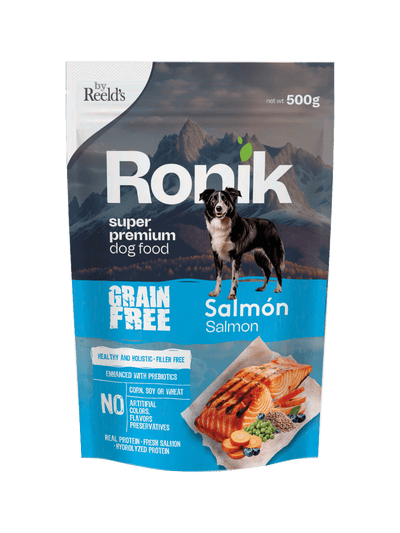 Alimento Húmedo Para Perro Reelds Ronik Grain Free Sabor A Salmón 500 g