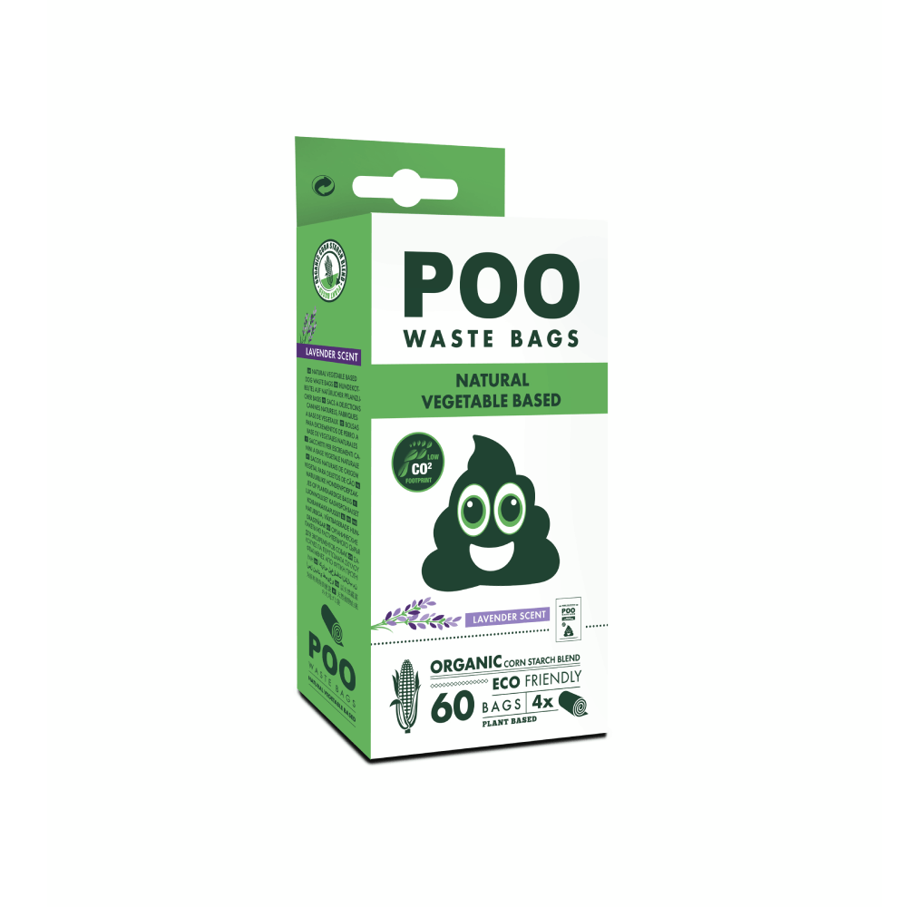 Bolsas M-PETS POO Aroma Lavanda 60 Bolsas