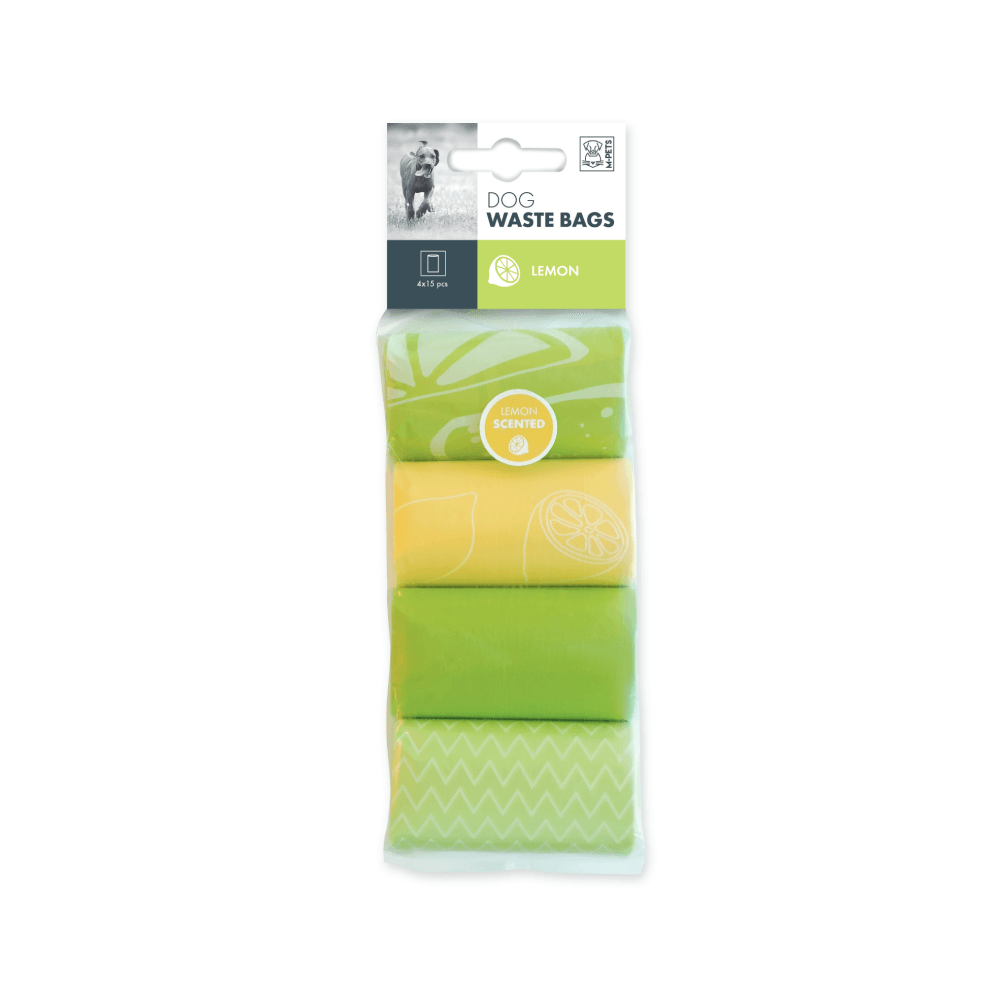 Bolsas M-PETS Waste Aroma Limón 60 Bolsas