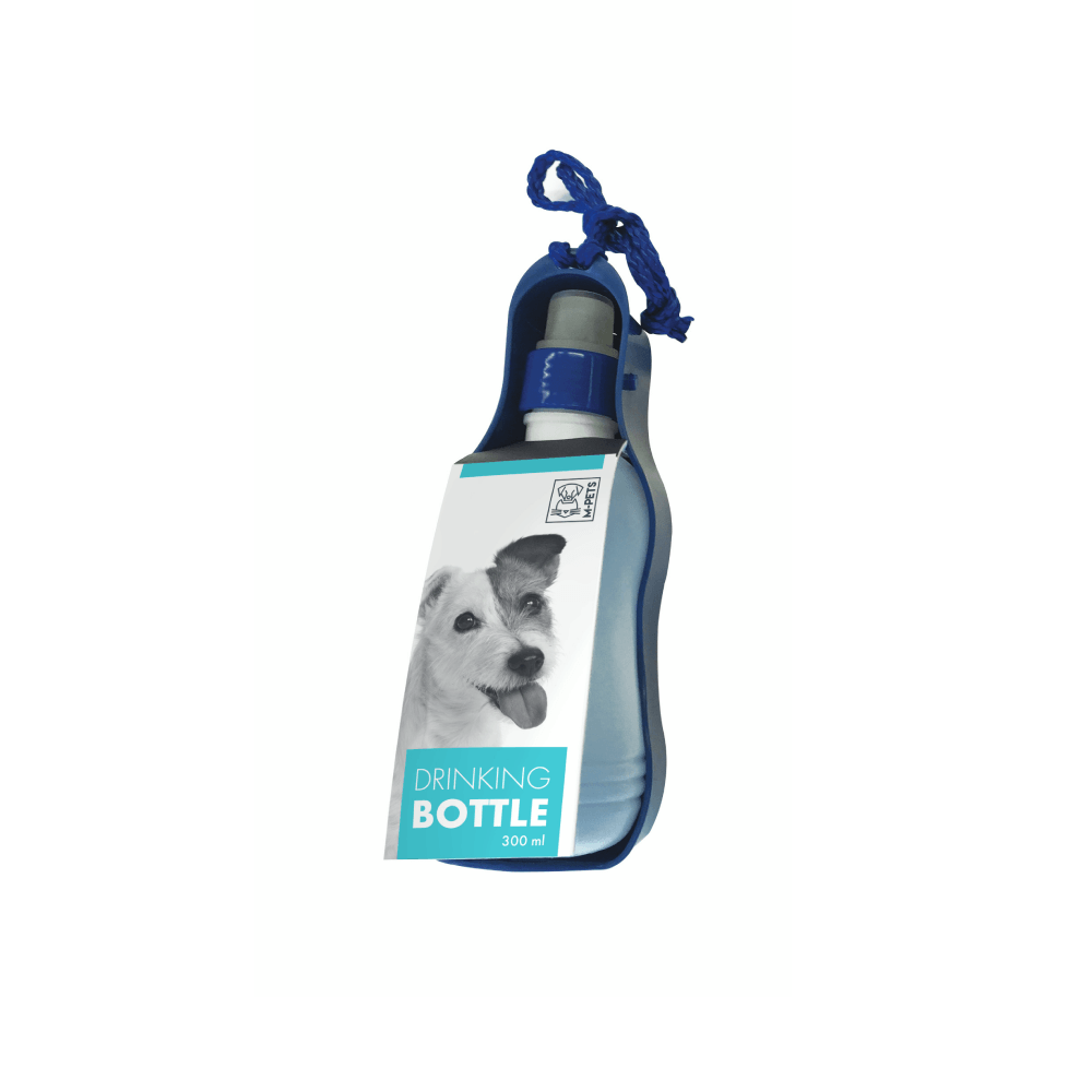 Botella Portátil Para Perro M-PETS Azul 300 ml