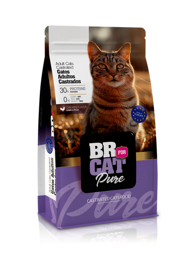Br for Cat Pure Castrados Comida Gatos Adultos Pollo