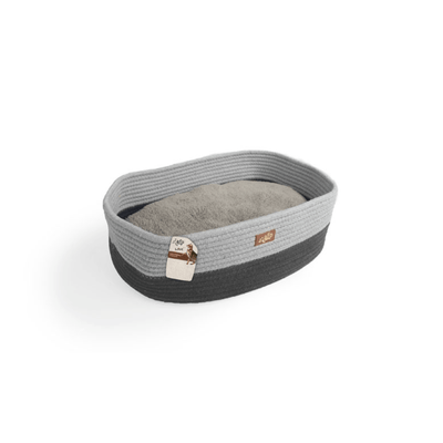 Cama Para Gato Afp Oval Cat Bed Grey 41 x 30 x 13 cm