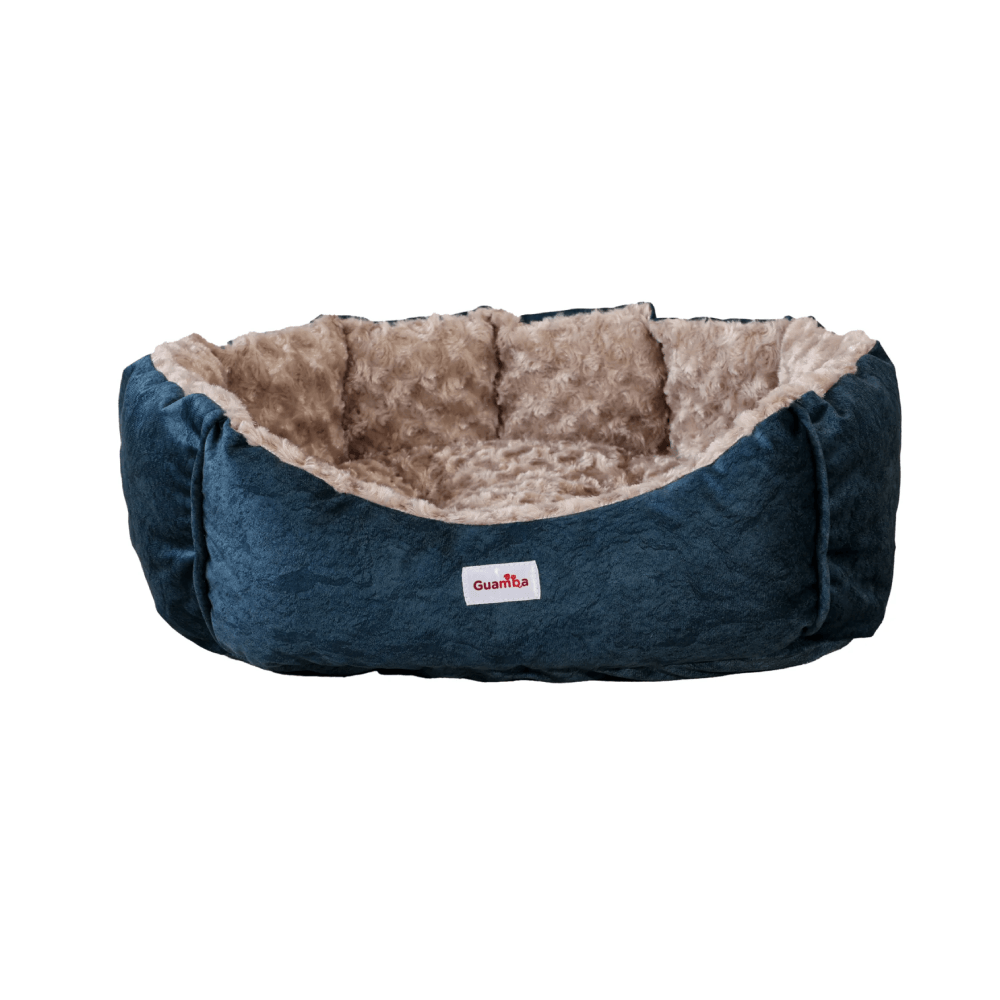 Cama Para Mascotas Guamba Paris Azul 60 x 70 cm
