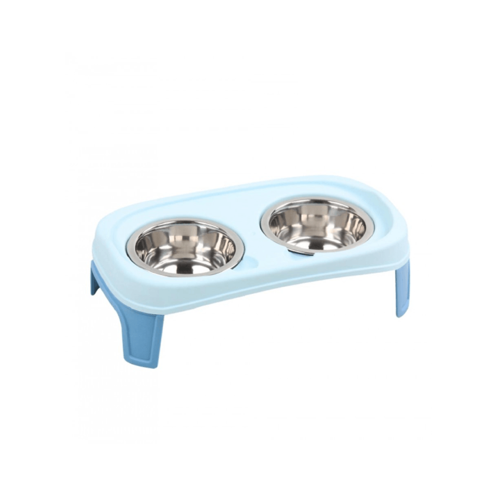 Comedero Doble Para Mascotas Pawise Feeding S