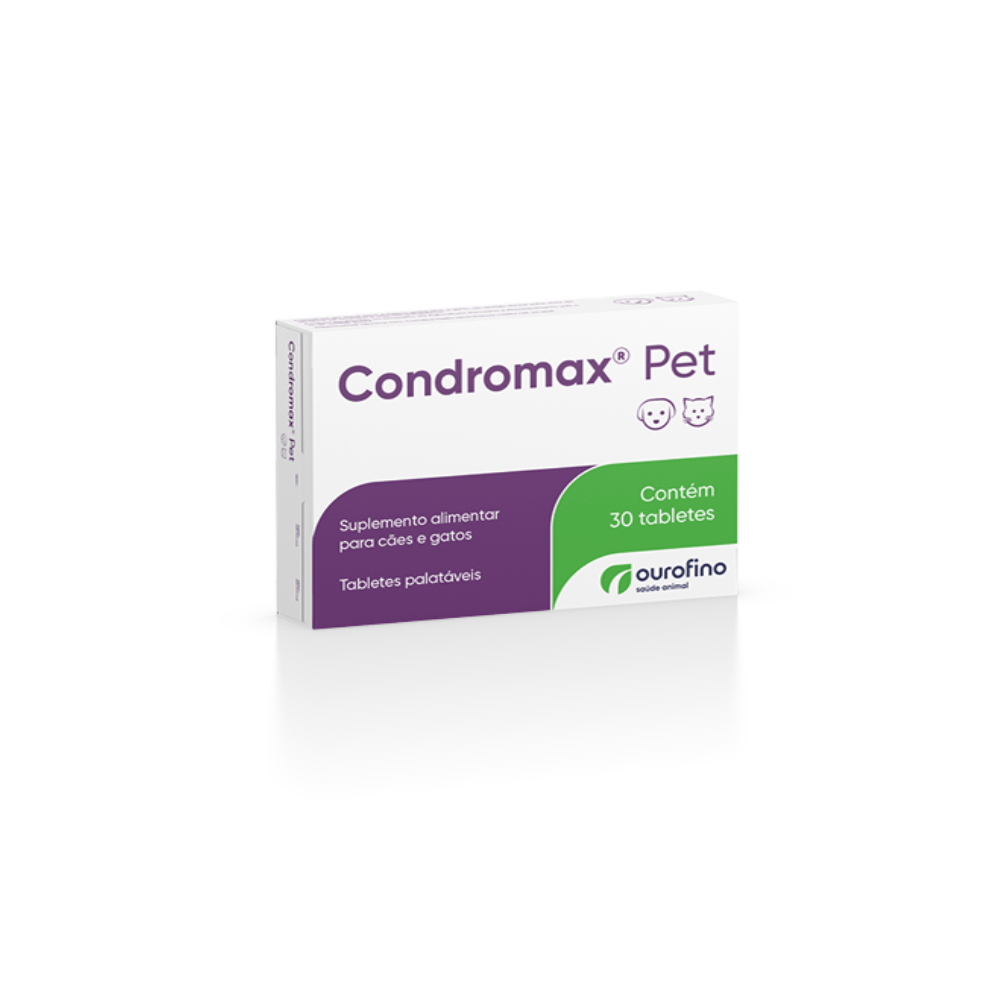 Suplemento Alimenticio Para Mascotas Condromax Pet 30 Tab