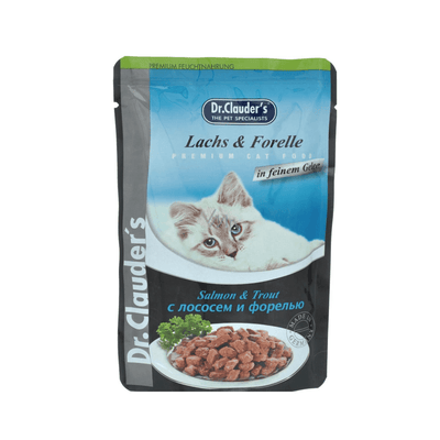 Alimento Húmedo Para Gato Dr.Clauder's Mn Salmón Y Trucha 100 g