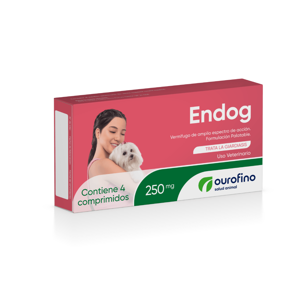 Vermífugo Para Perro Endog Comprimidos 250 mg