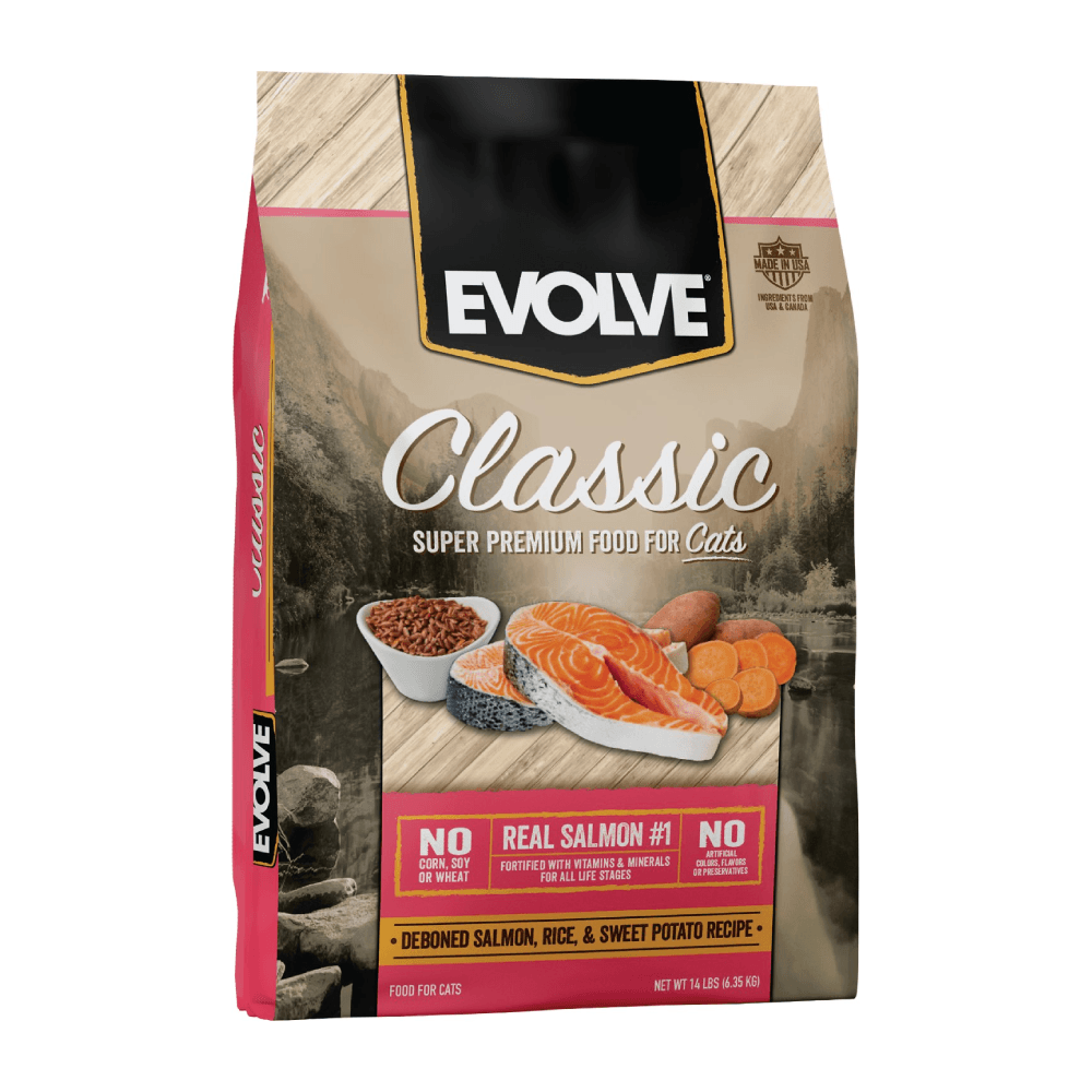 Alimento Seco Para Gato Evolve Classic Salmon 14 lb