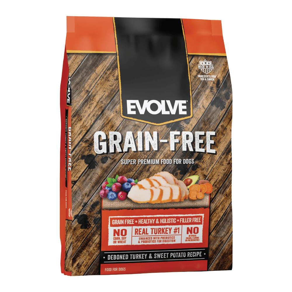 Alimento Seco Para Perro Evolve Grain-Free Pavo 14 lb