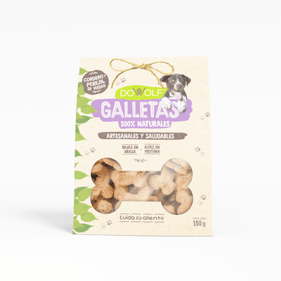 Galletas Dowolf Cordero Y Espinaca 150 g