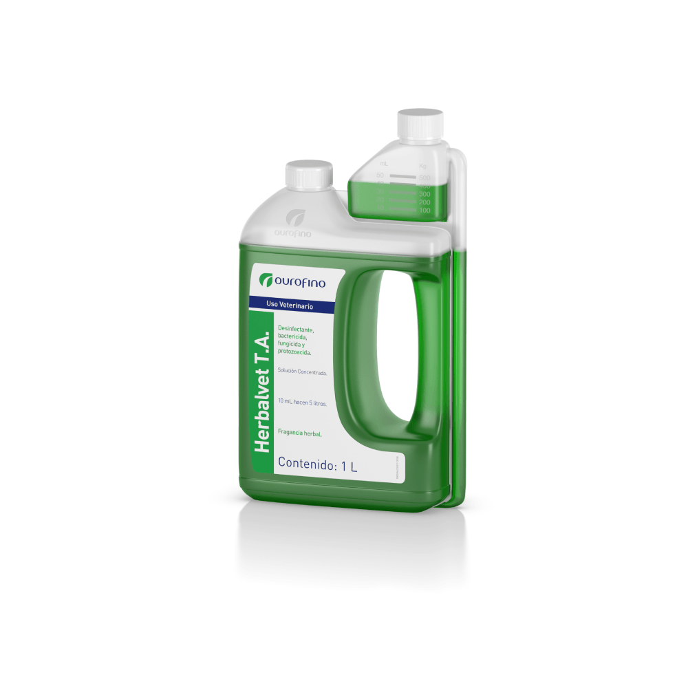 Desinfectante Y Desodorizante De Uso Veterinario Herbalvet T.A. 1 L