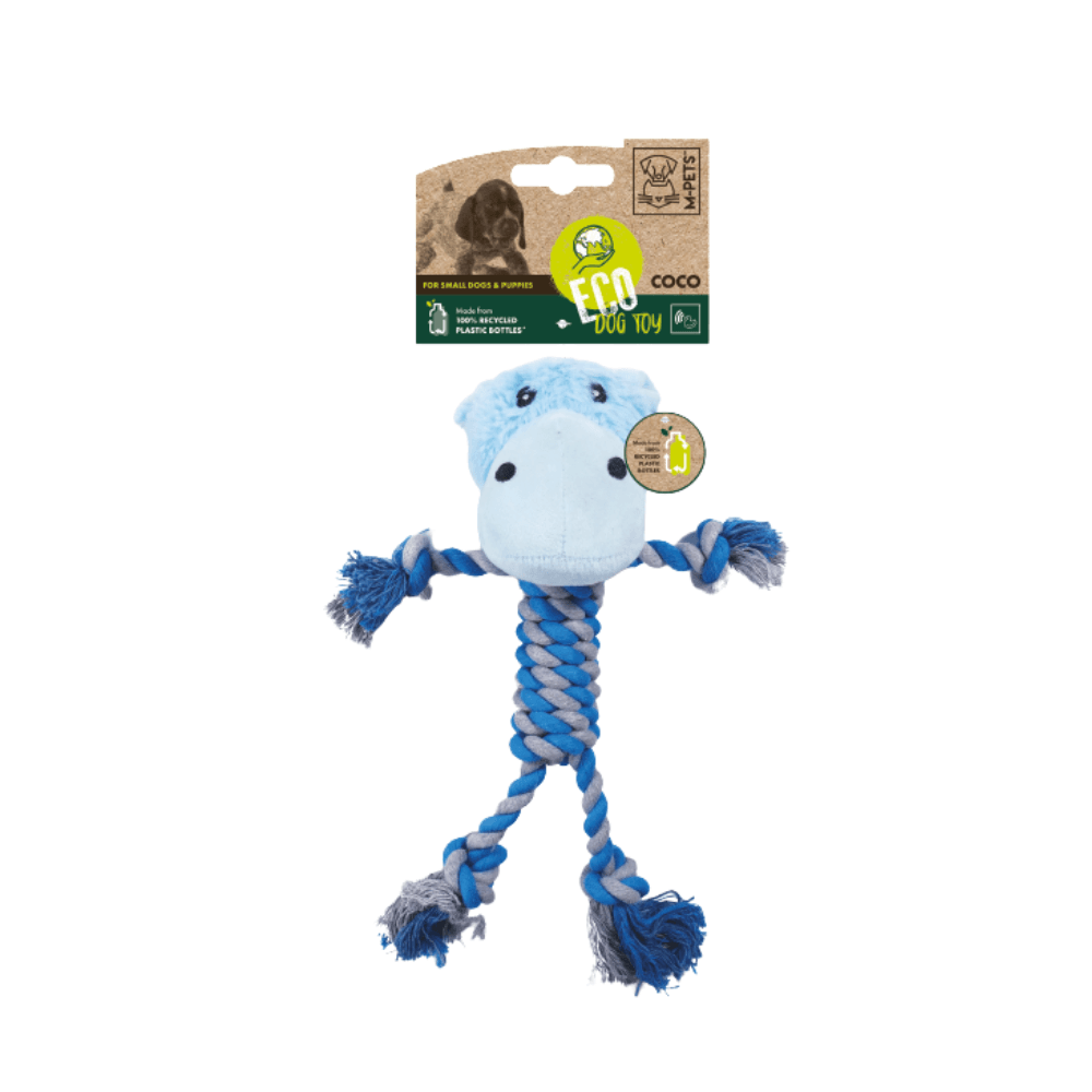 Juguete Para Perro M-PETS Eco Coco Azul Único