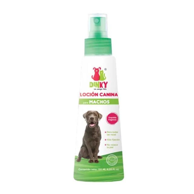 Loción Dinky Perros Machos 120 ml