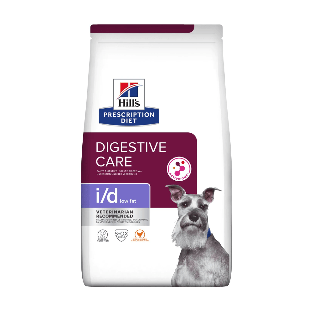 Alimento seco para perro Hills Prescription Diet i/d Low Fat cuidado digestivo bajo en grasa 8,5 lb