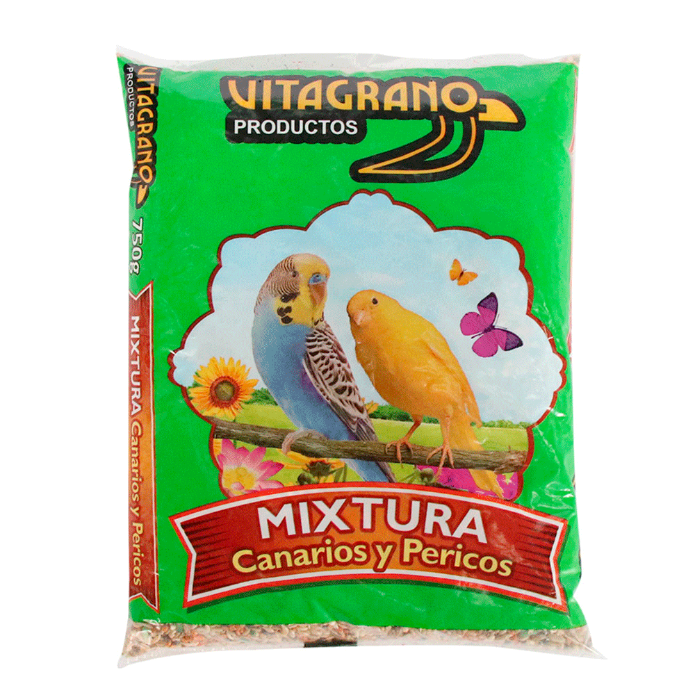 Mixtura Pericos Y Canarios Vitagrano 300 g