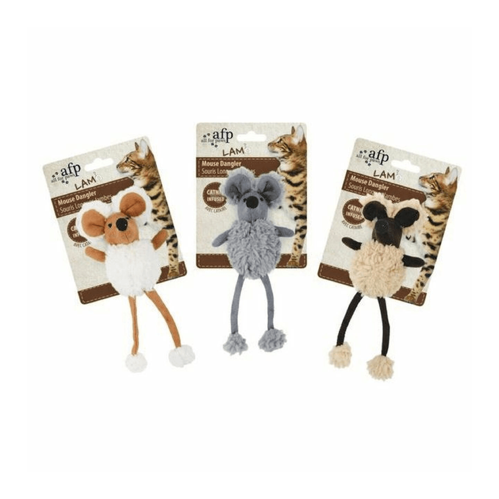 Juguete Para Gato Afp Mouse Dangler (Color Surtido) Único