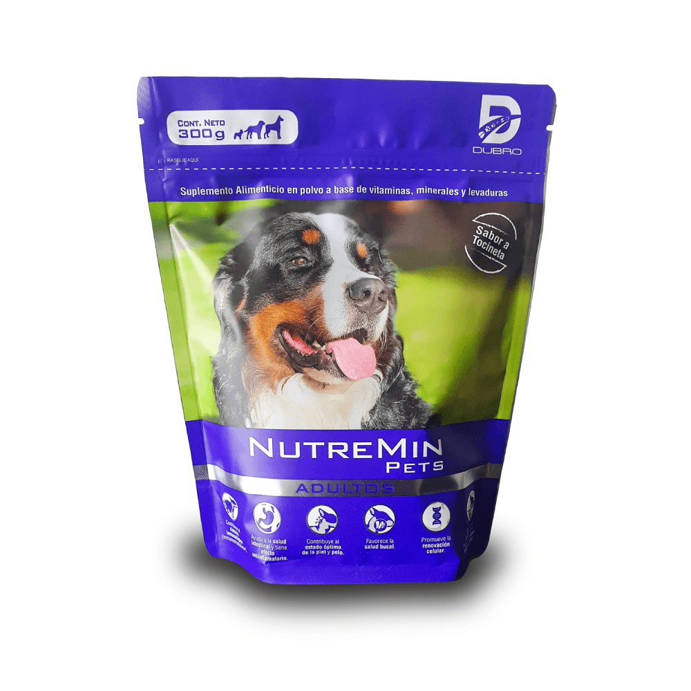 Suplemento Alimenticio Para Perro NutreMin Adultos 300 g