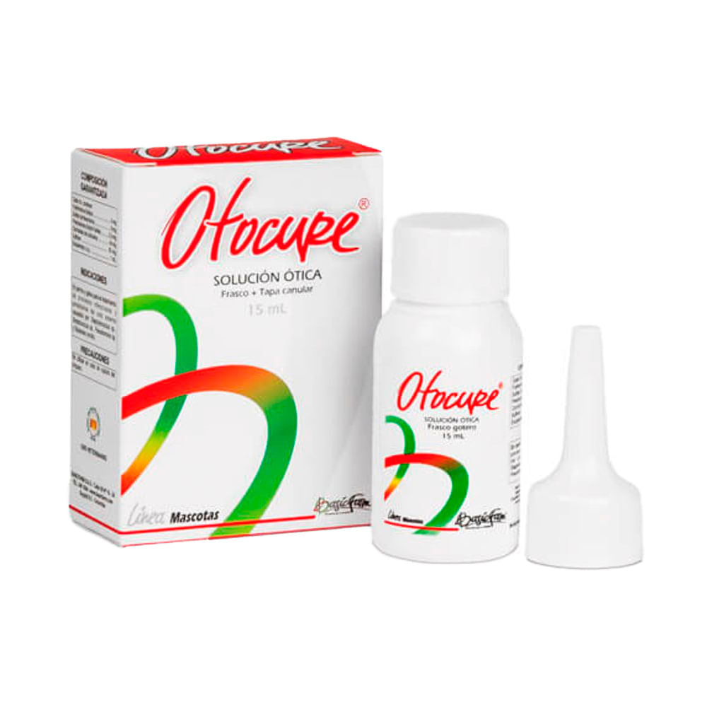 Solución Ótica Para Perro Y Gatos Otocure 15 ml