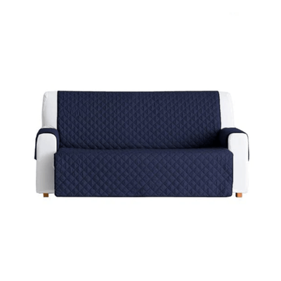 Protector De Sofa 3 Puestos Guamba Gris-Azul 180 x 180 cm