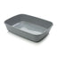Arenera Para Gato Savic Iris Gris 50×36,5×11,5 cm