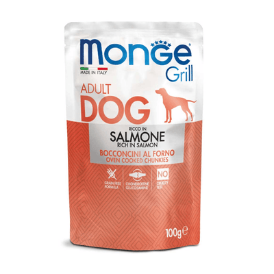Alimento Húmedo Para Perro Monge Grill Pouch Salmon 100 g